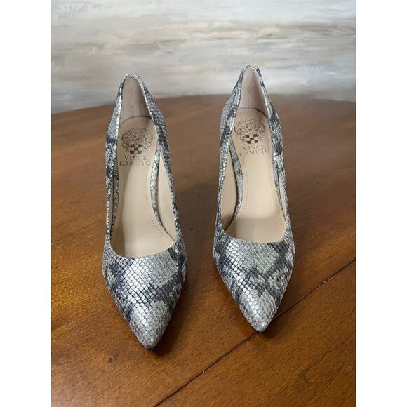 NEW Vince Camuto KAIN Women's Snakeskin Print High Heels Shoes Size 7 - Picture 3 of 8